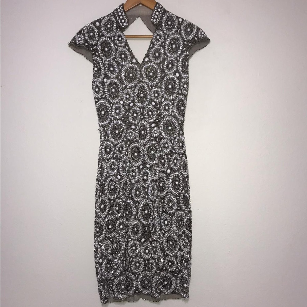 Gorgeous Basix Black Label Beaded Dress